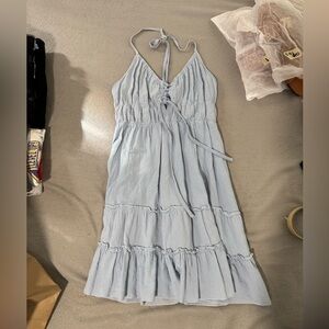 Light Blue Sleeveless Dress